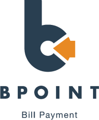 bpoint bill payment logo blue font